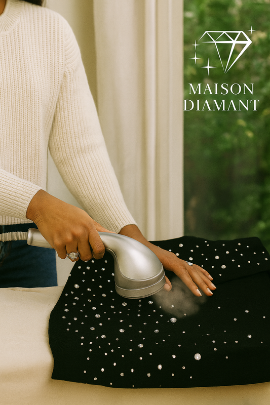 Comment entretenir ses vêtements ornés de strass et bijoux ?