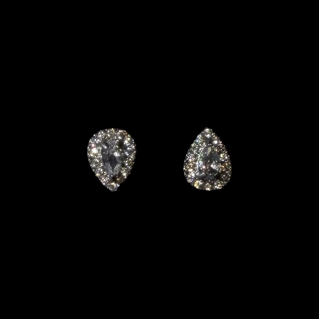 Boucles d'oreilles puces en cristal